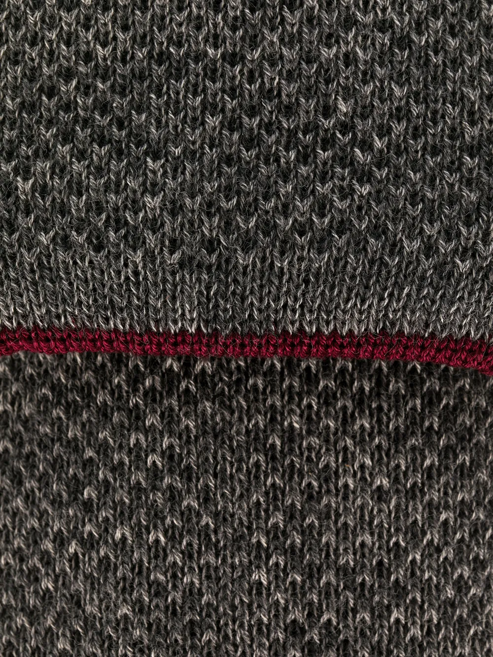 Brunello Cucinelli Gebreide stropdas Grijs