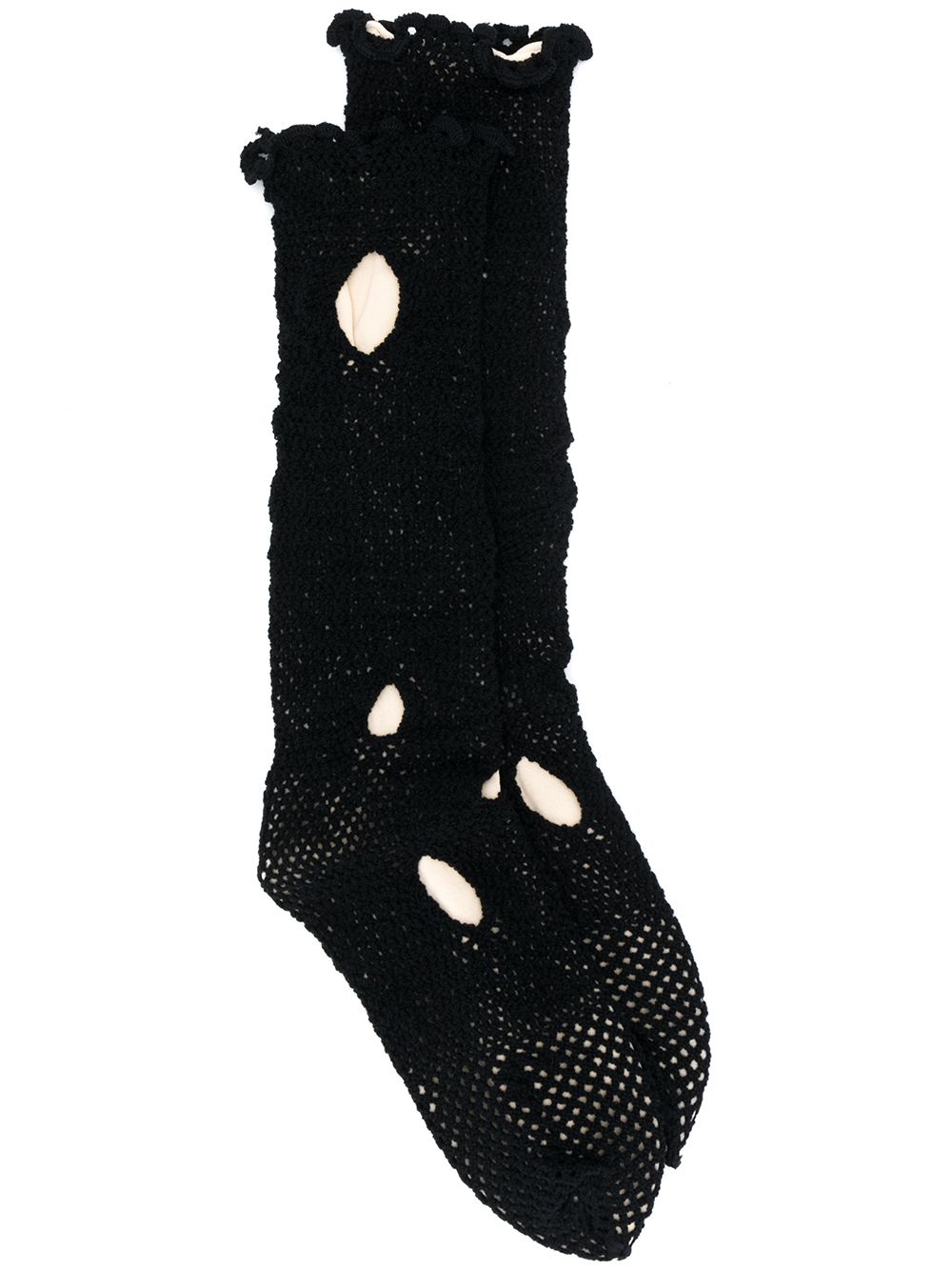 фото Yohji Yamamoto holed dot socks