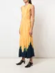 Proenza Schouler платье асимметричного кроя с принтом тай-дай
