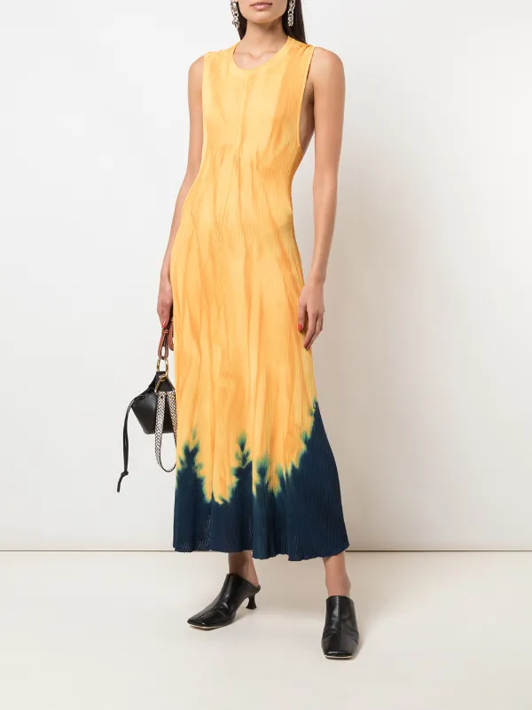 proenza tie dye dress