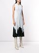 Proenza Schouler tie-dye sleeveless knotted dress