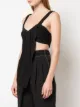 Proenza Schouler بلوزة بثنيات غير متساوية الأطوال