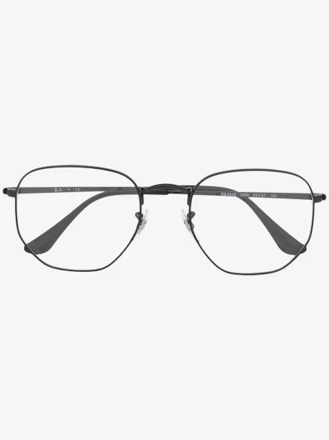 Ray-Ban hexagonal-frame glasses