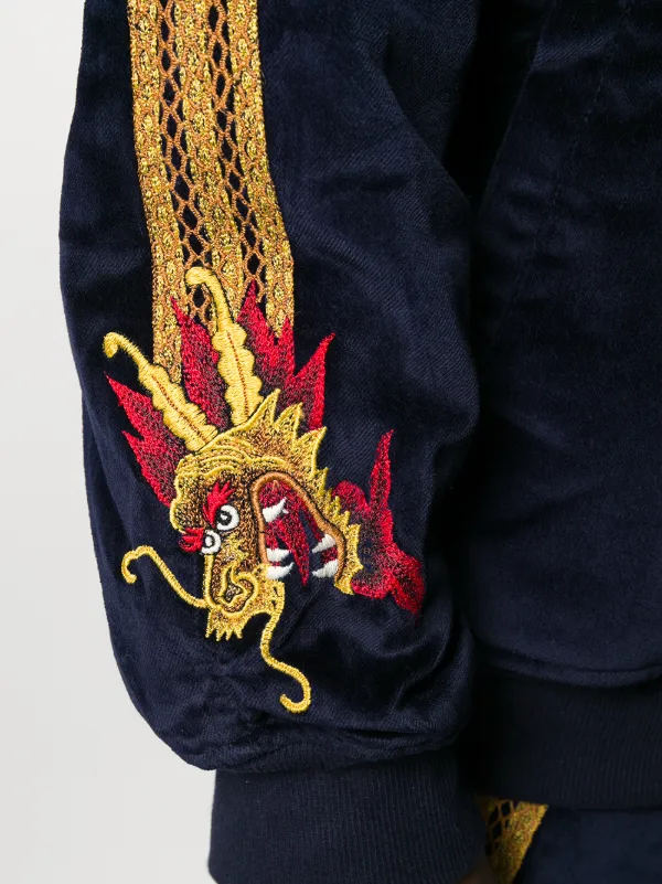 dragon embroidered jacket