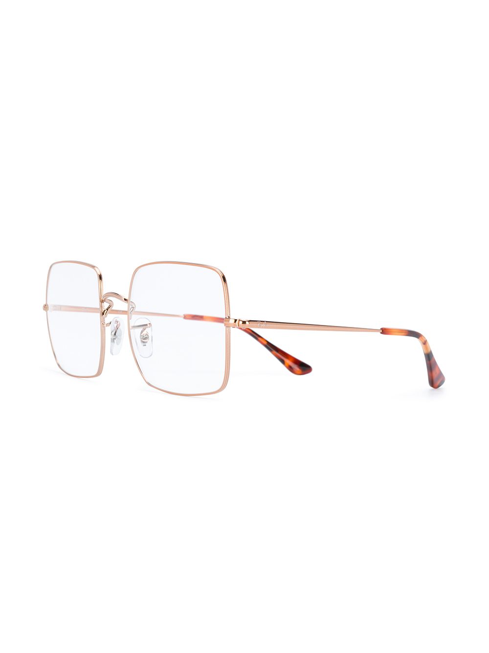 фото Ray-ban oversized square frame glasses