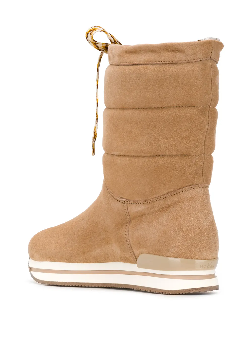 Hogan Lammy laarzen Beige