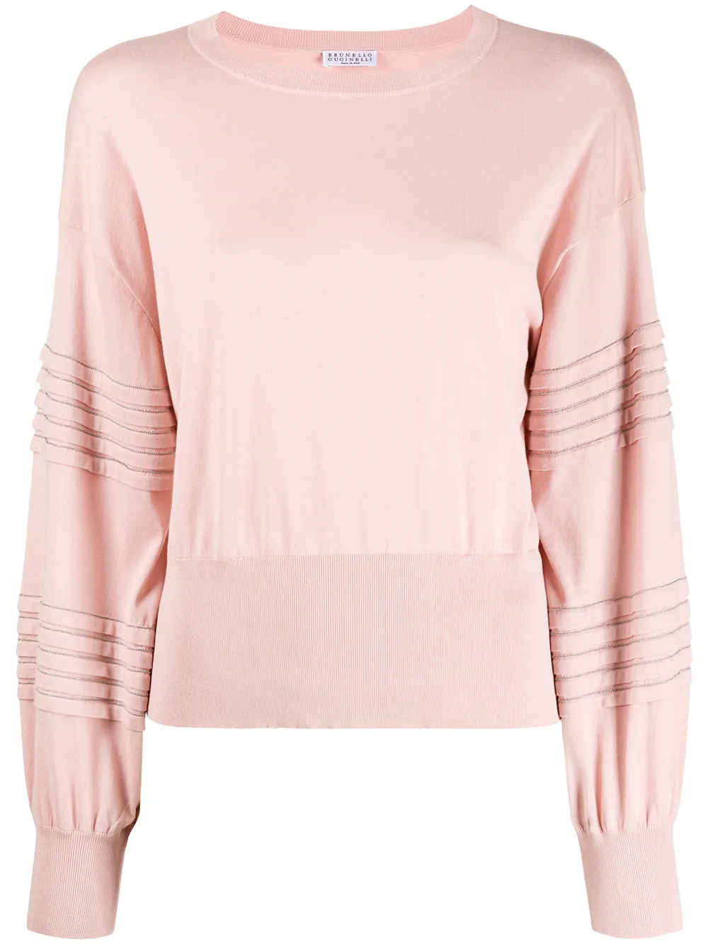 Brunello Cucinelli Pullover Mit Strass-Logos aWR3a 25RUX Brunello Cucinelli Pullover Mit Strass-Logos aWR3a 25RUX