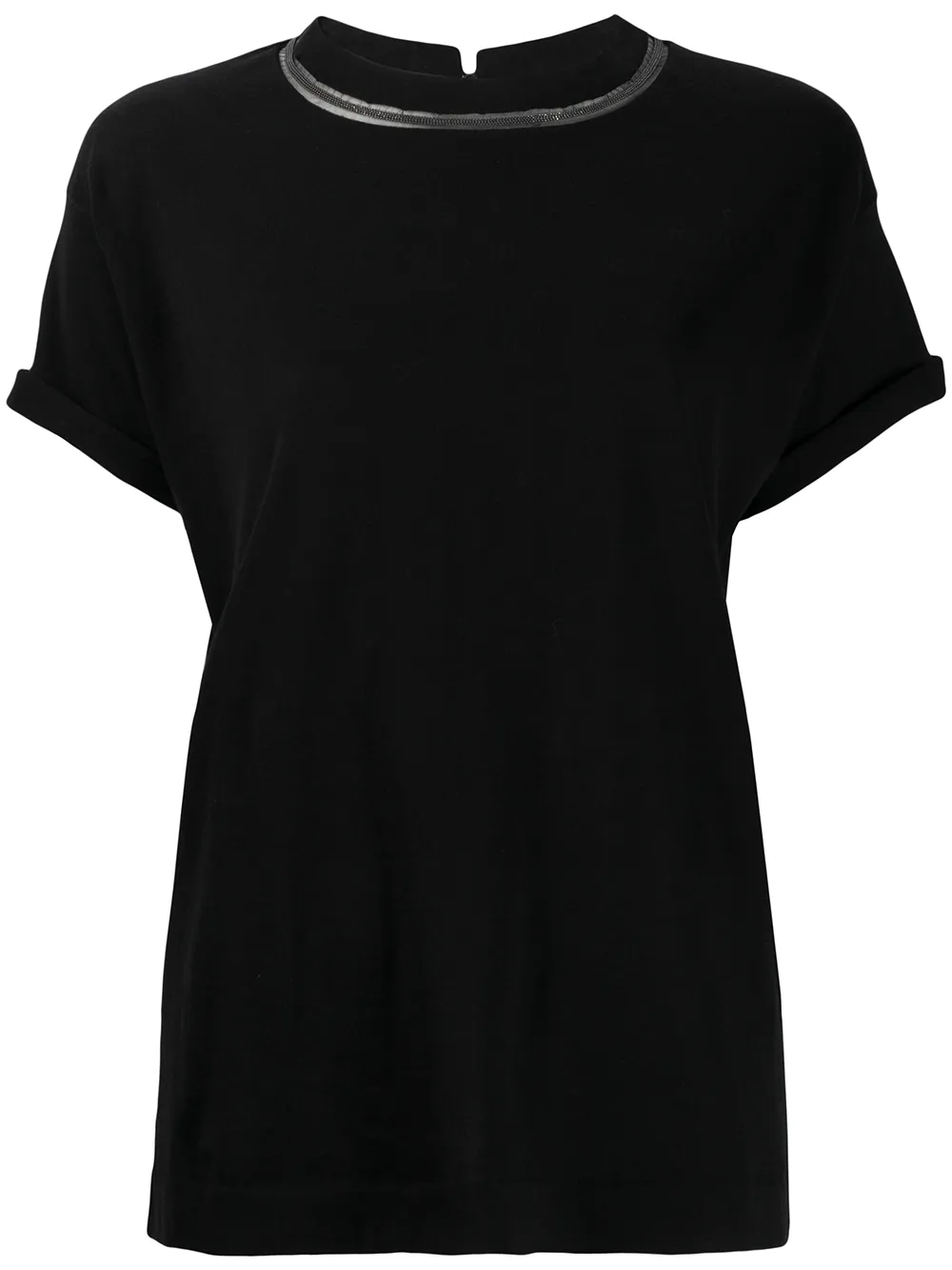 Brunello Cucinelli Verziertes T-Shirt Yw2cg zU24e Brunello Cucinelli Verziertes T-Shirt Yw2cg zU24e