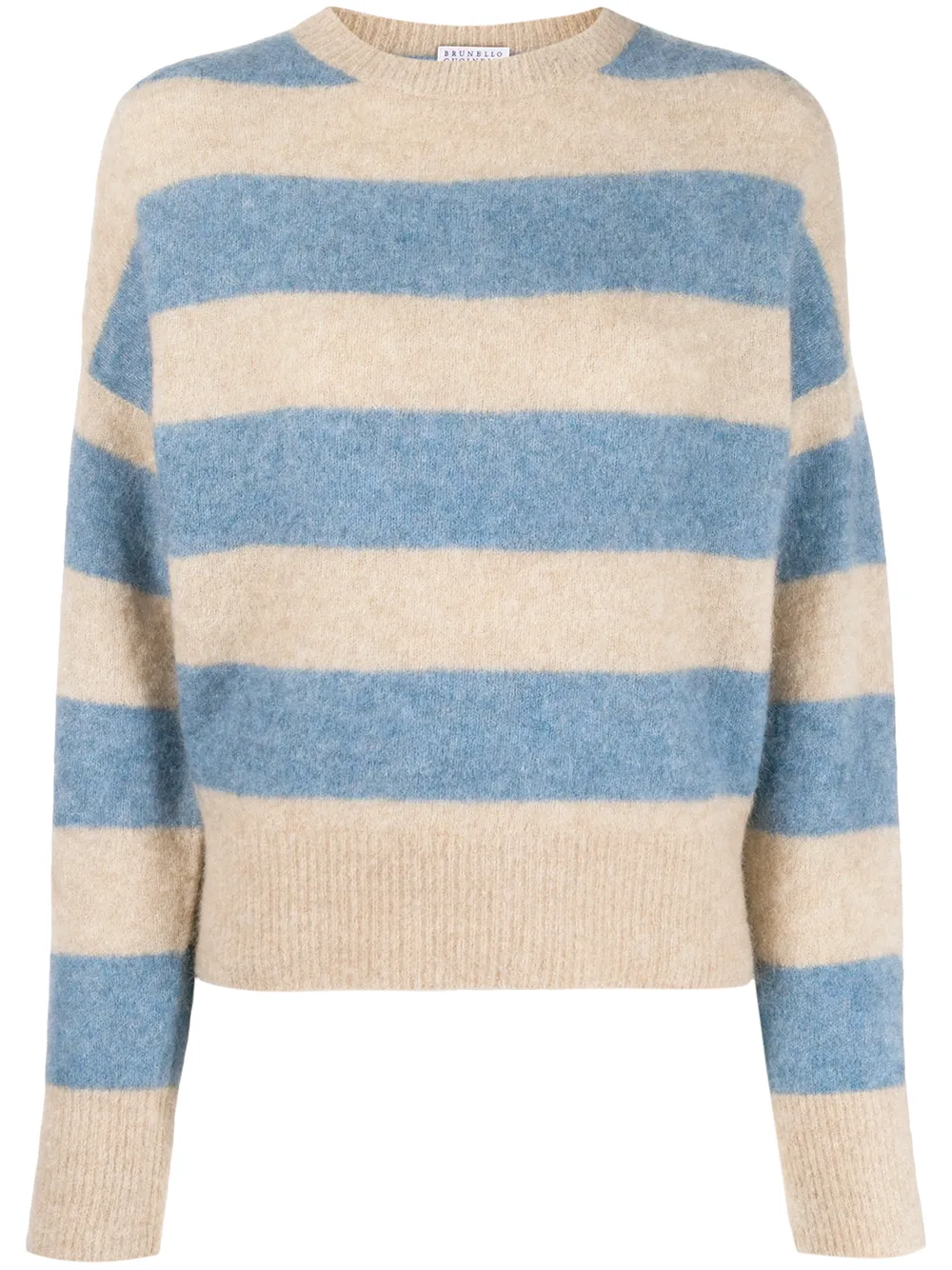 Brunello Cucinelli Gestreifter Pullover qIkhc Iqk9a Brunello Cucinelli Gestreifter Pullover qIkhc Iqk9a