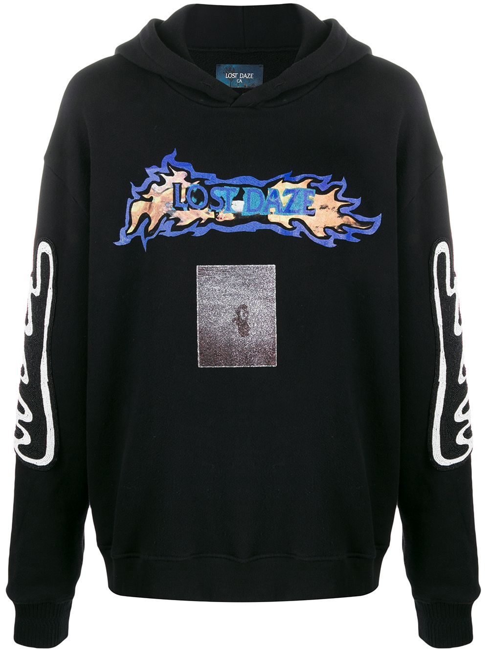 фото Lost Daze printed long sleeve hoodie