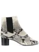Image 1 of Isabel Marant heeled snake-effect Chelsea boots