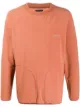 Image 1 of Gramicci logo print relaxed-fit sweatshirt