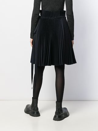 navy wool skirt展示图