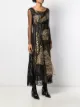 Antonio Marras lace panel midi dress