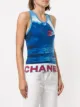 Chanel Pre-Owned Surf Line vest top