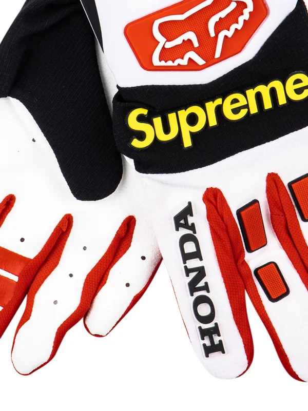 Buy Supreme x Honda Fox Racing Gloves 'Red' - FW19A14 RED