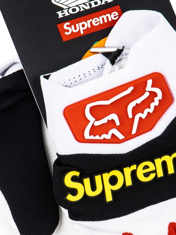 Supreme Honda Fox Racing Gloves Red