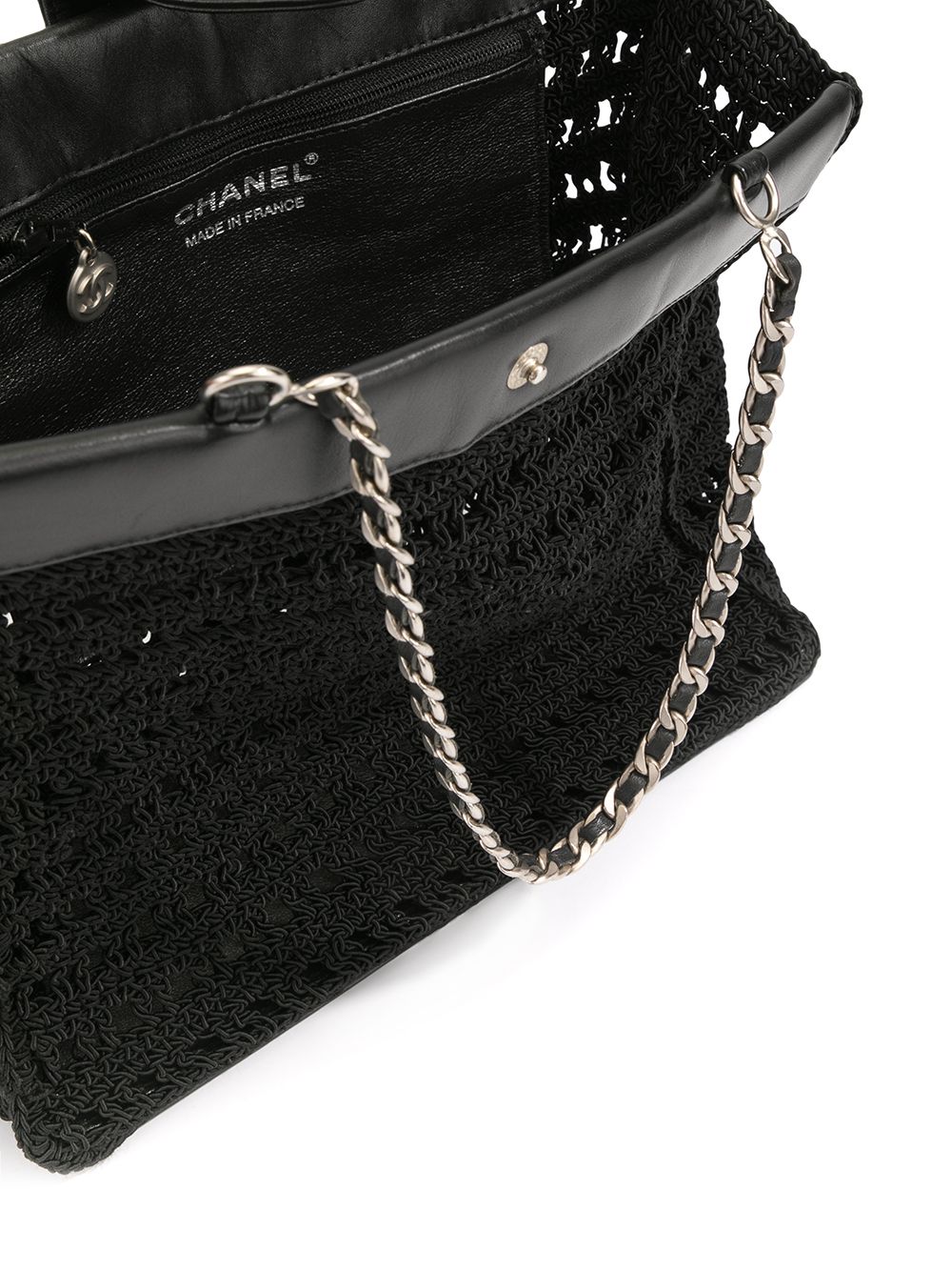 CHANEL Pre-Owned 1998 CC woven tote WOMEN