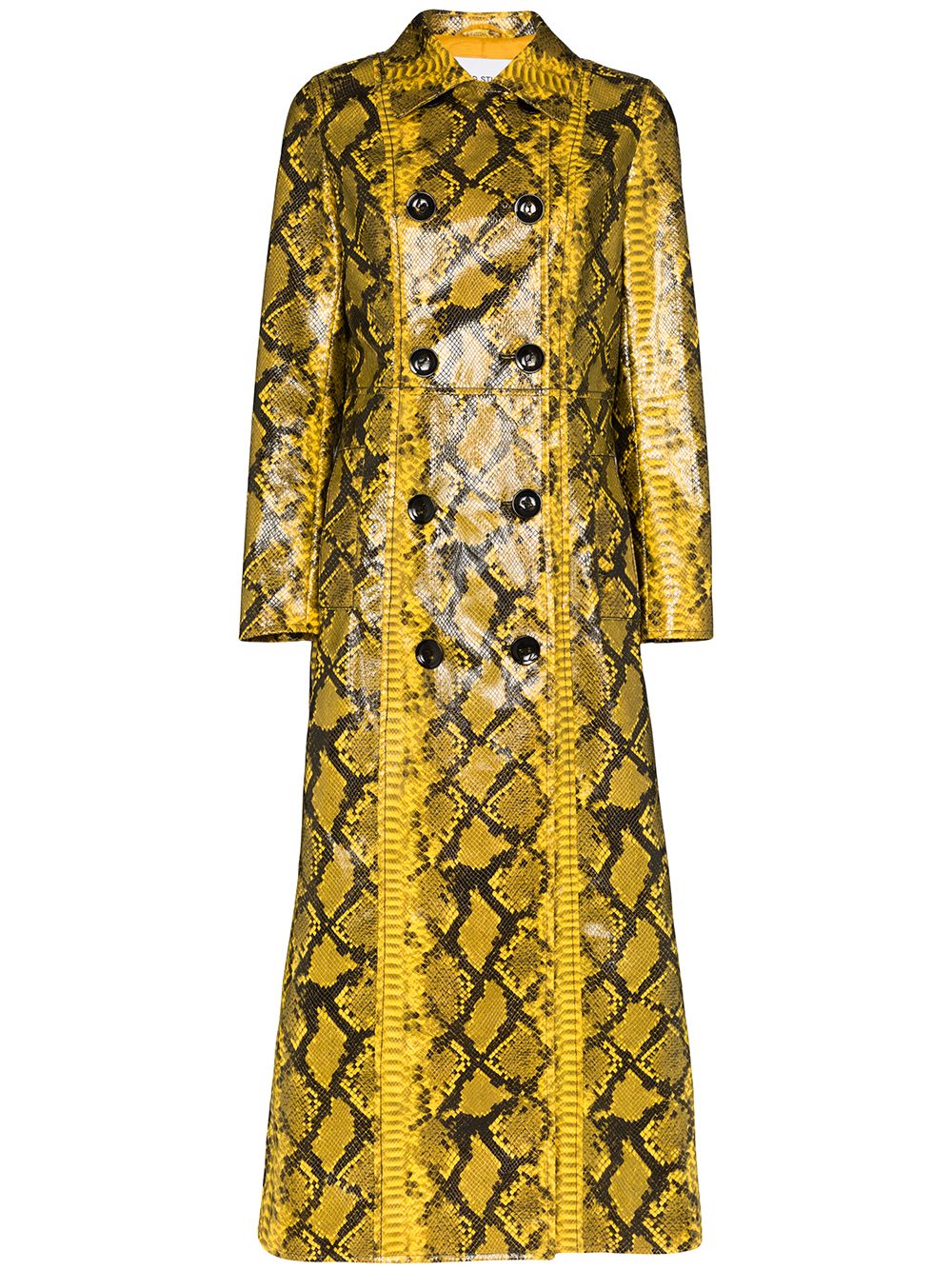 sasha snake print shirt dress