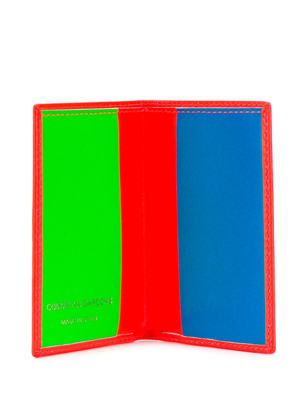 фото Comme Des Garçons Wallet бумажник Super Fluo