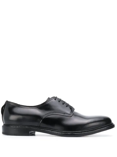 Dell'oglio patent derby shoes
