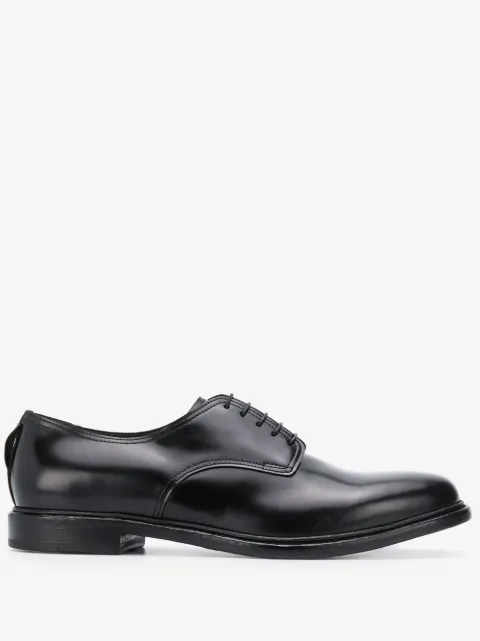 Dell'oglio patent derby shoes