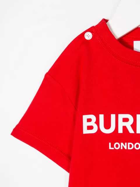 BURBERRY logo printed T-shirt