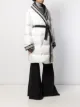 Ermanno Scervino пальто с поясом и вышивкой