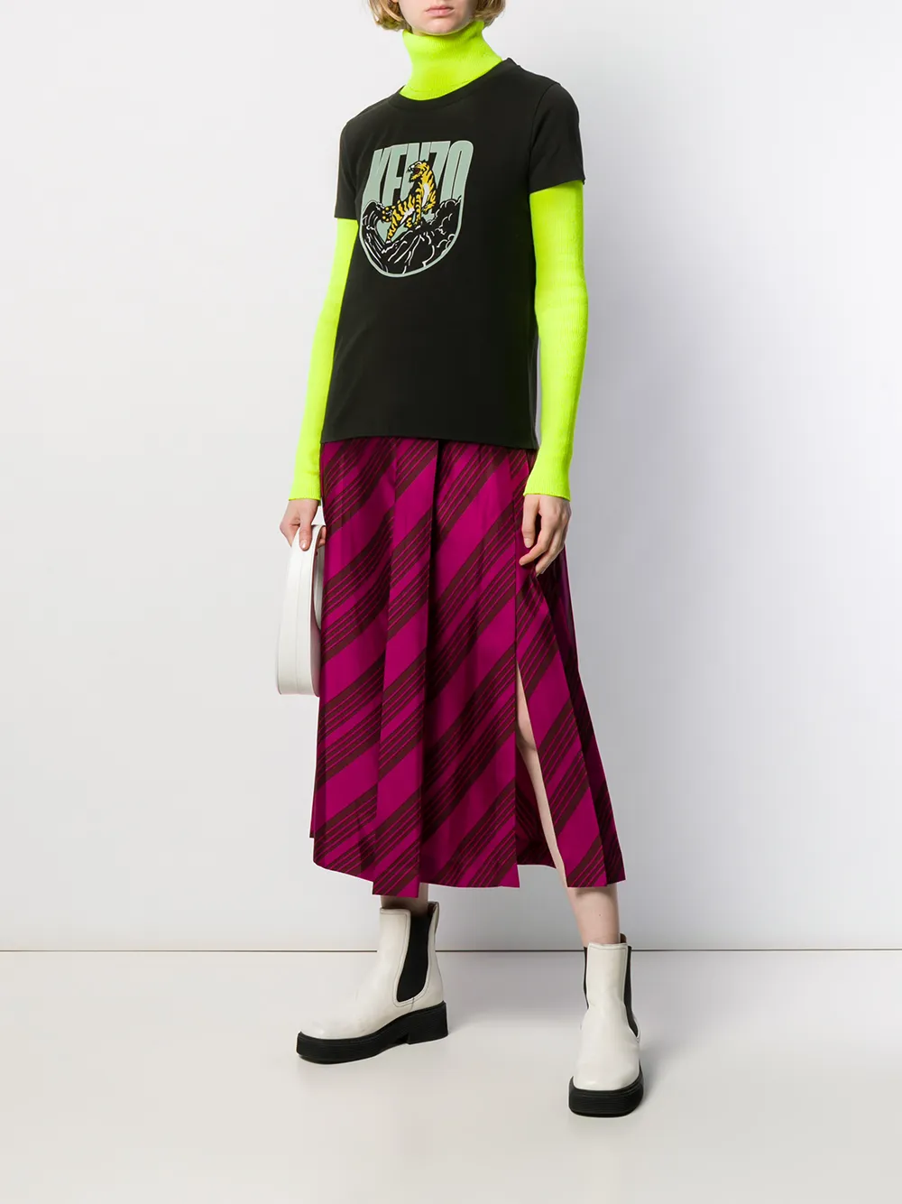 фото Kenzo футболка с принтом tiger mountain