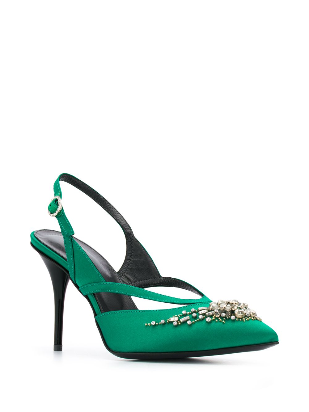 фото Amen embellished sling back pumps