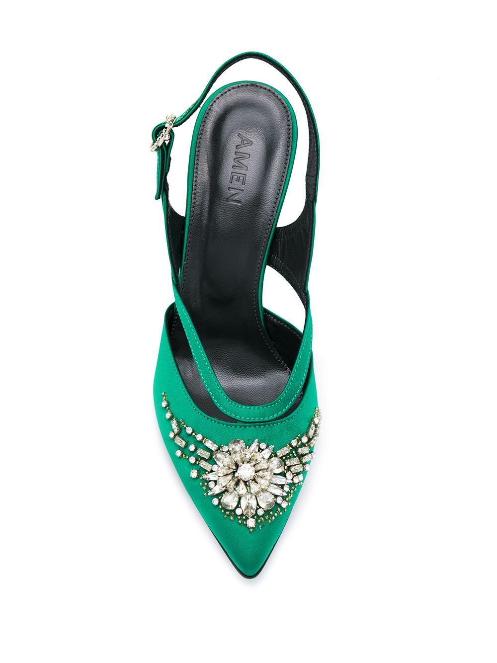 фото Amen embellished sling back pumps