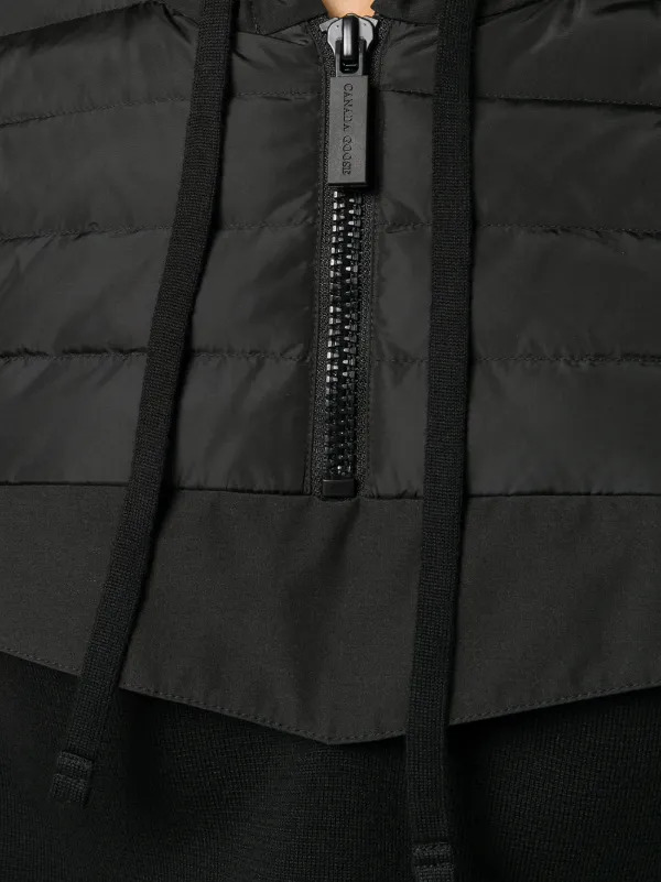 canada goose hybridge knit anorak jacket