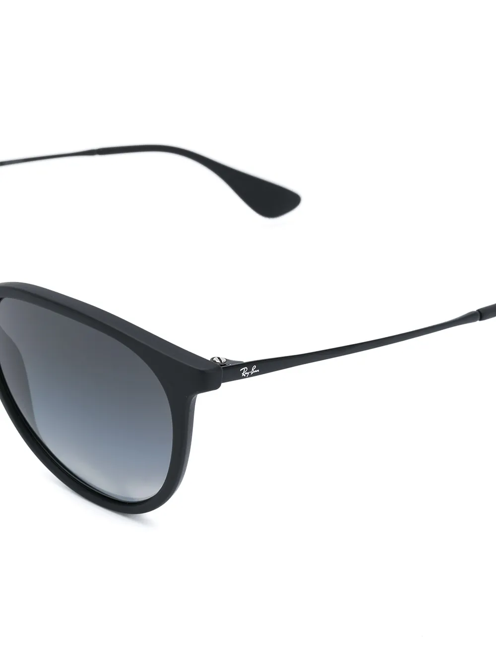 Ray-Ban Erika zonnebril met ovaal montuur Zwart