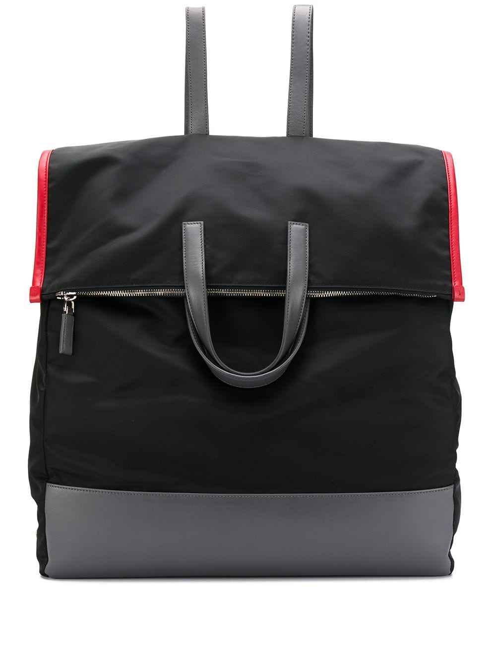 Prada Oversized Panelled Backpack In F0qy1