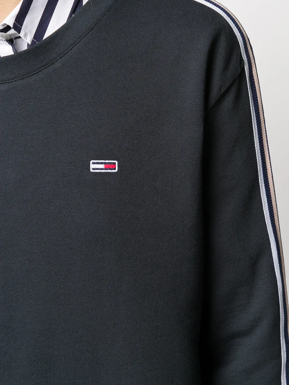 embroidered sweater dress