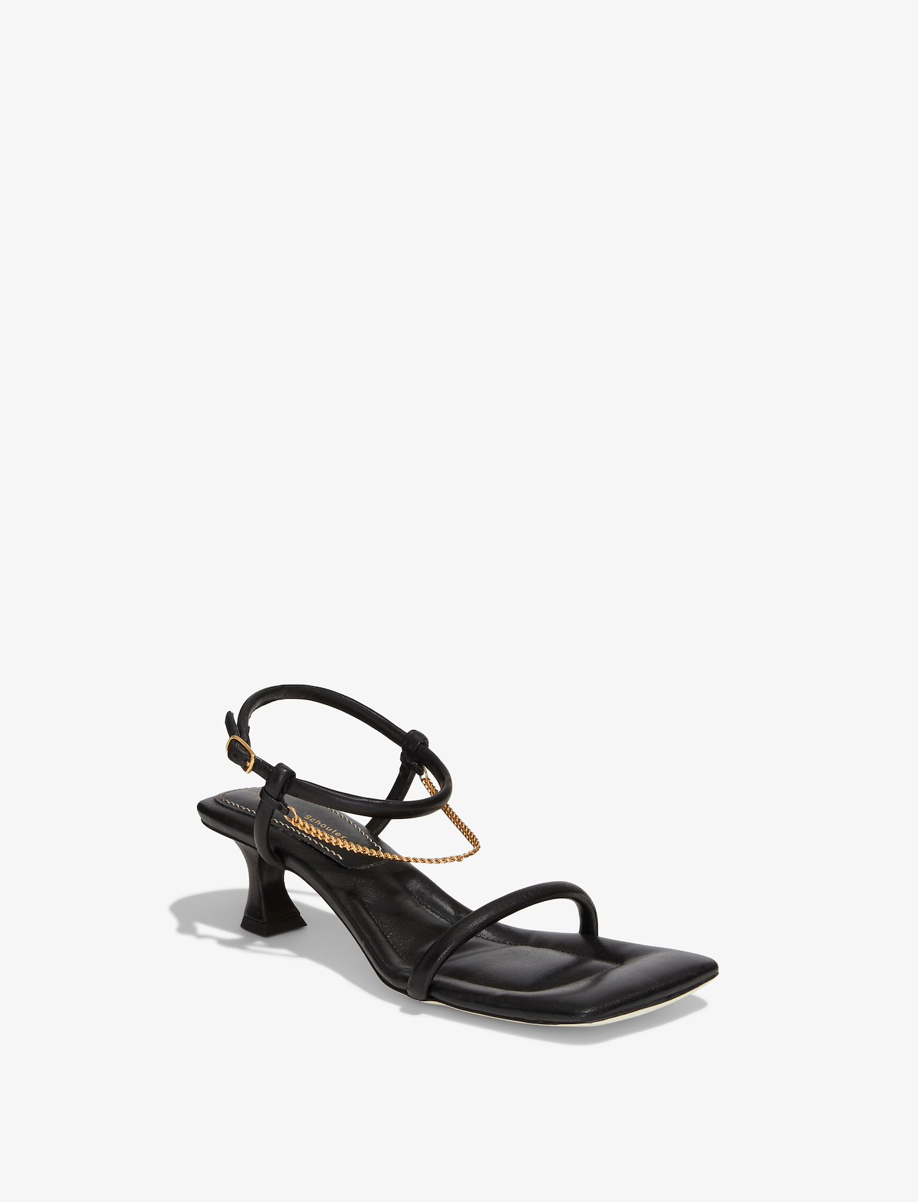 Square Padded Chain Sandals - 50mm #1