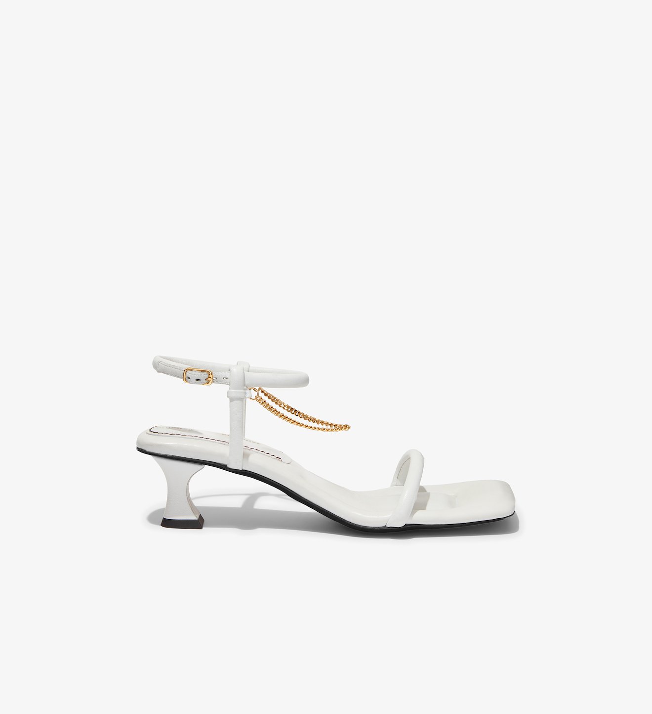Square Padded Chain Sandals - 50mm