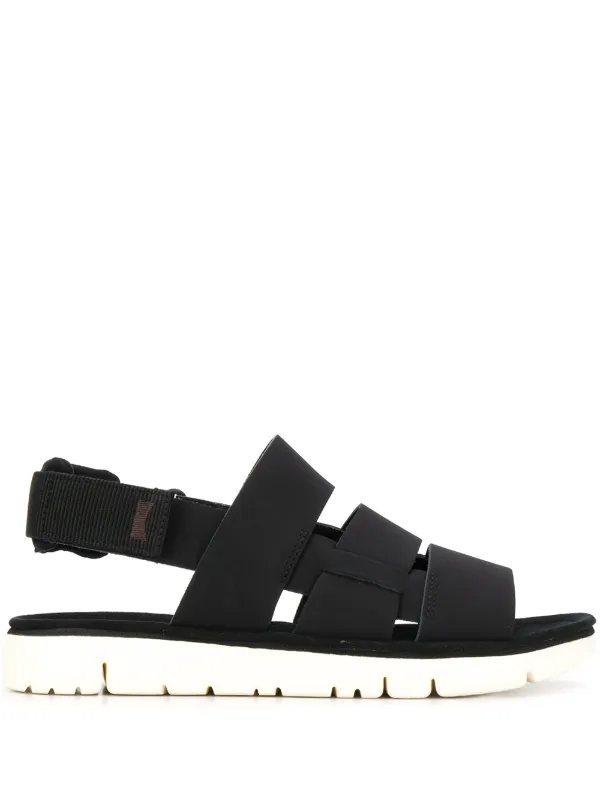 camper oruga sandals black