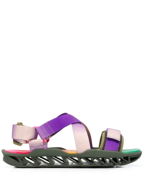Camper x Bernhard Willhelm together Himalayan sandals 