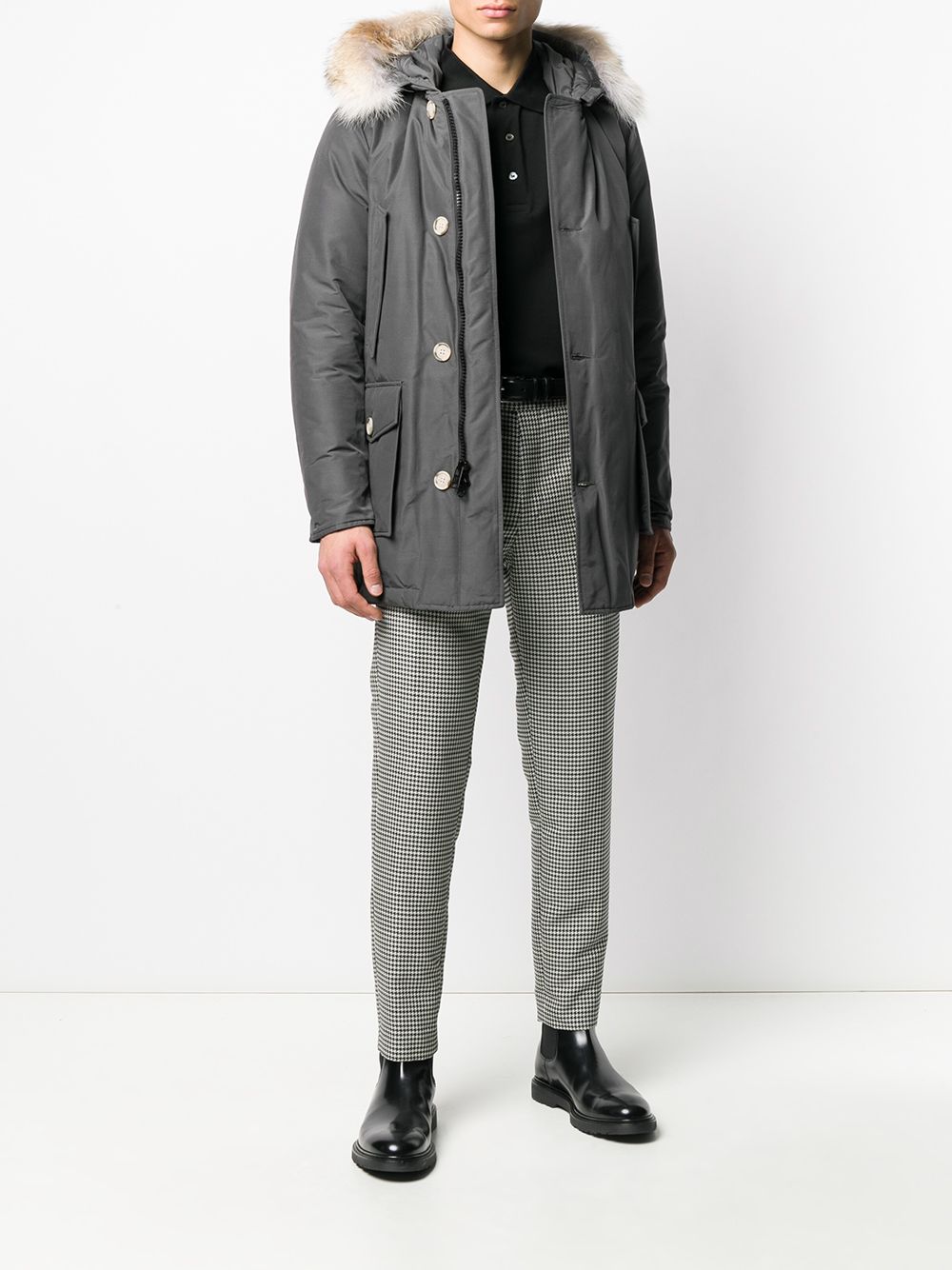 фото Woolrich padded parka coat