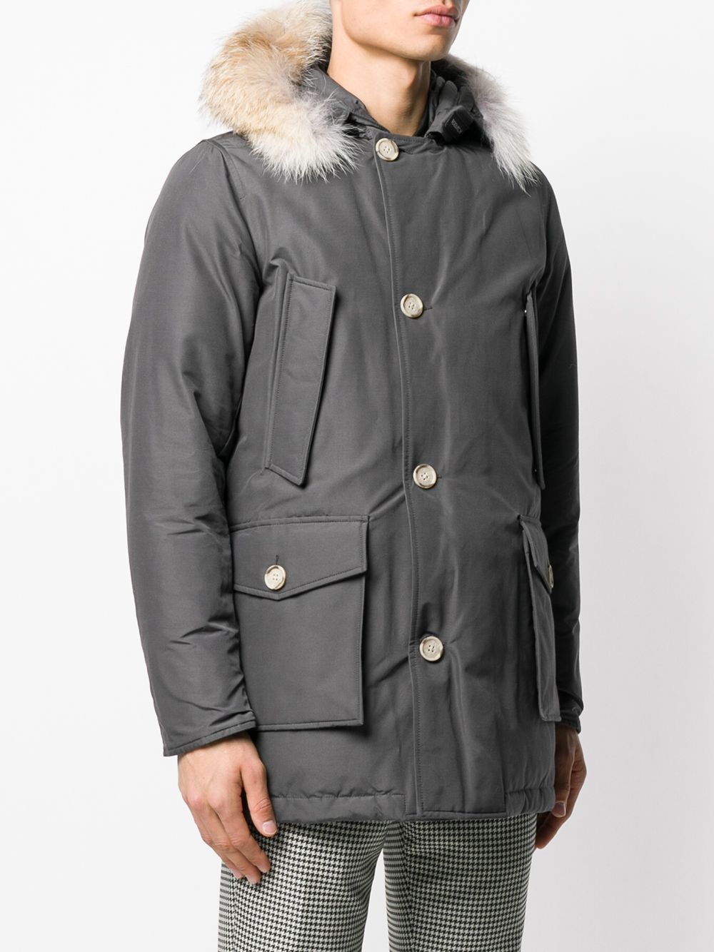 фото Woolrich padded parka coat