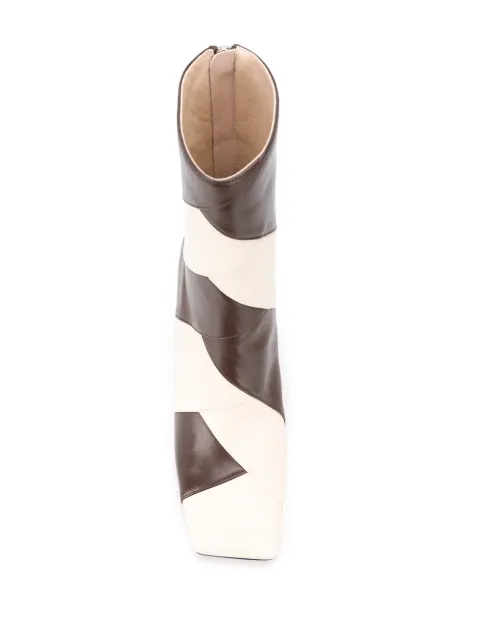 wandler two tone boots