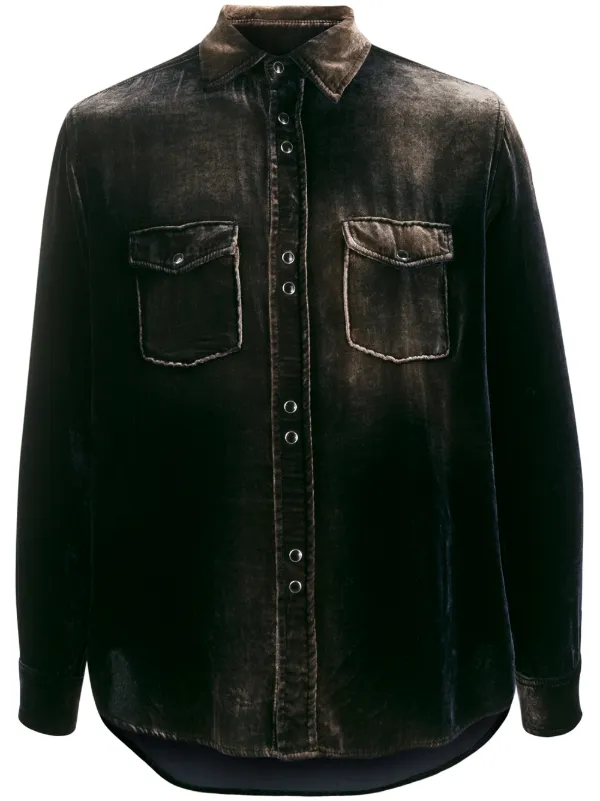 saint laurent velvet