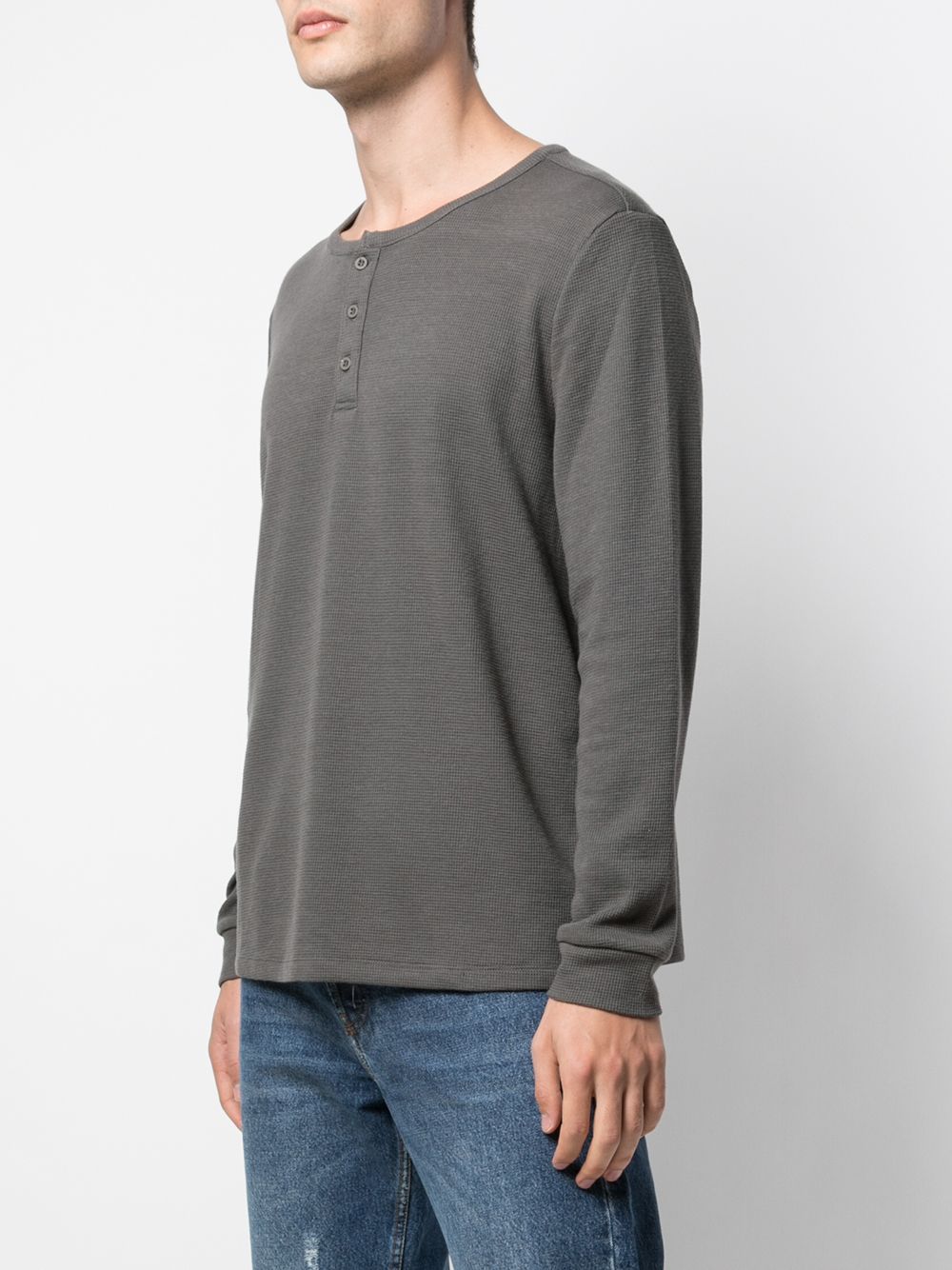 фото Onia толстовка Miles Waffle Knit Henley