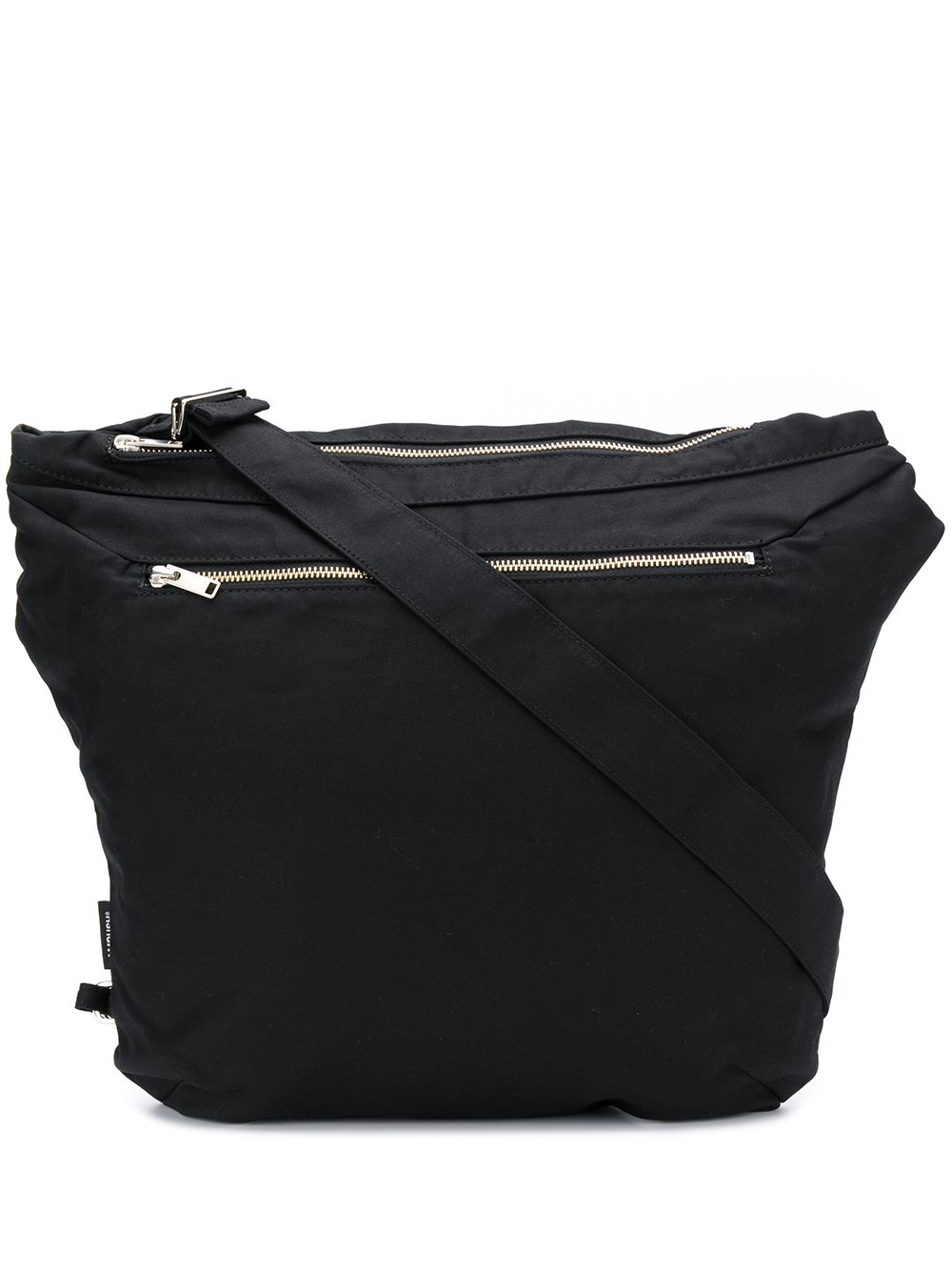 Ambush Waves Oversized Belt Bag In Black