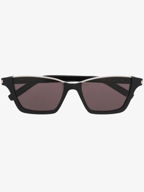 Saint Laurent Eyewear cut frames sunglasses