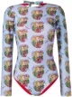 Image 1 of La Doublej printed longsleeve swimsuit