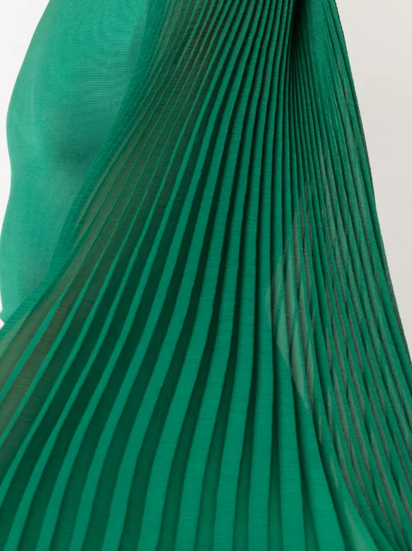 Alice+Olivia Zaya Kort Klänning Med Plisserad Ärm Farfetch Alice+Olivia Zaya Kort Klänning Med Plisserad Ärm Farfetch