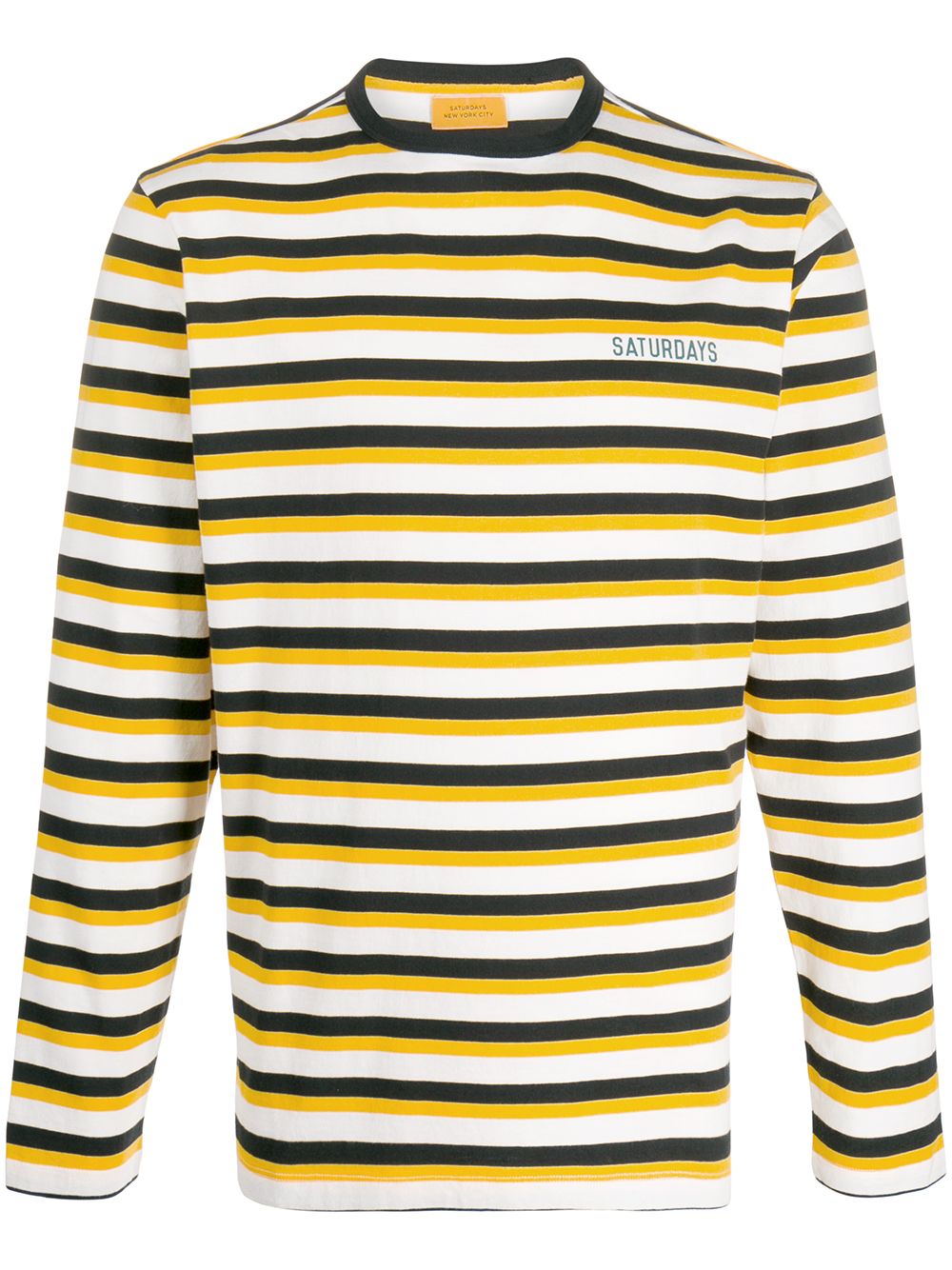 фото Saturdays Nyc Alek striped long-sleeved T-shirt