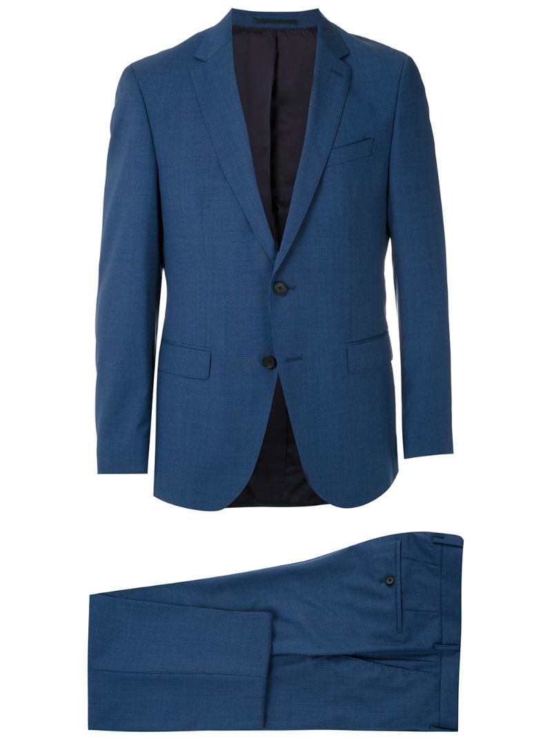 Hugo Boss Fitted Two In Blue